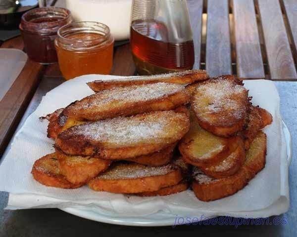 torrijas Receta fácil para hacer torrijas